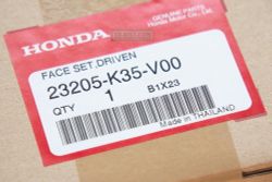 23205-K35-V00. FACE SET, DRIVEN