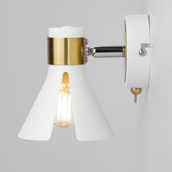 Светильник настенно-потолочный спот Rivoli Maira 7054-701 1 х Е14 40 Вт поворотный с выключателем | Rivoli