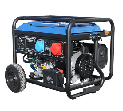 Мобильный генератор 17 кВт 400 В бензиновый