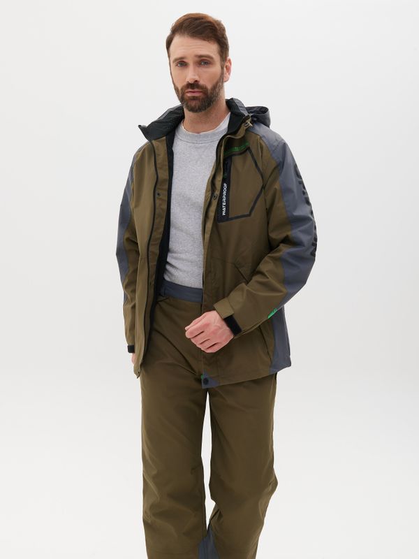Костюм демисезонный Орегон ткань Breathable цвет Хаки/Серый