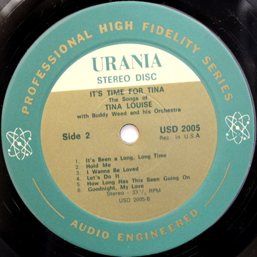 Tina Louise / It's Time For Tina (LP)