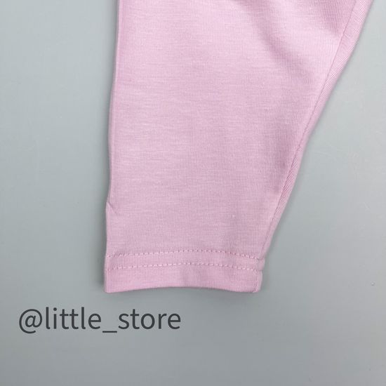 Легинсы хлопковые "One love" Лавандовые (малыши)