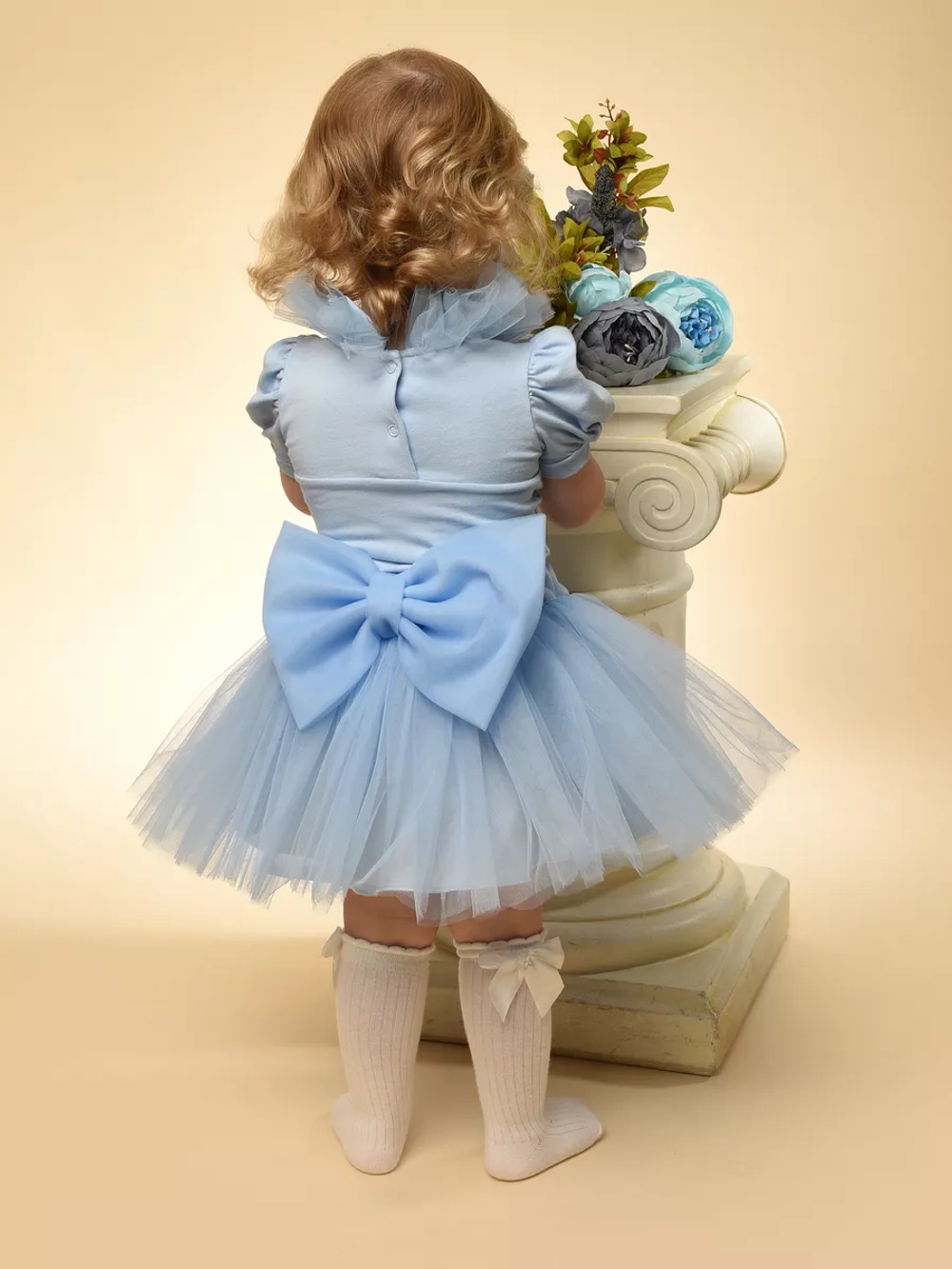 Боди с декоративным воротничком