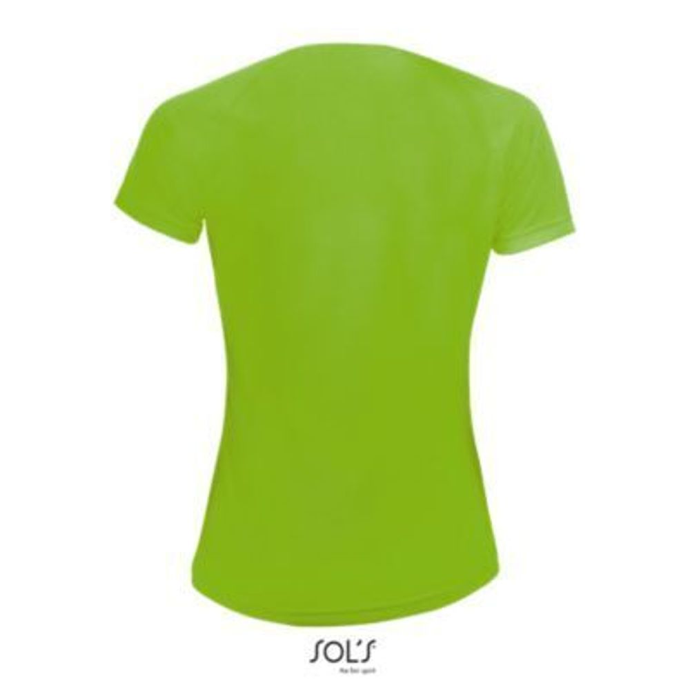 Футболка SPORTY, женская, полиэстер 140. Красный  XXL