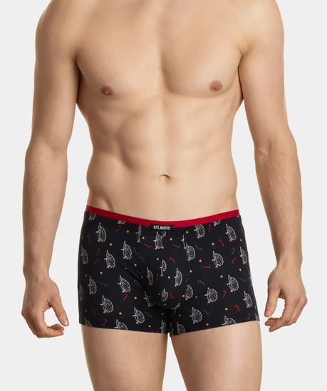 Трусы мужские боксеры (2шт), Atlantic 2GMH-020, темно-синие + зеленые