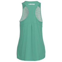 Топ теннисный Head Agility Tank Top W - nile green/print vision w