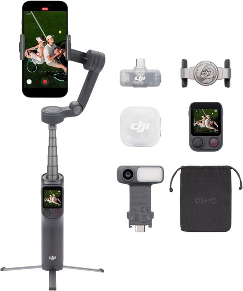 Электрический стабилизатор для смартфона DJI Osmo Mobile 8P Creator Combo | Black
