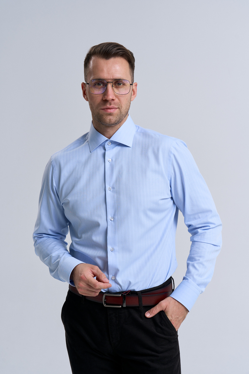 Сорочка мужская ELITA длинный рукав, 515142 14