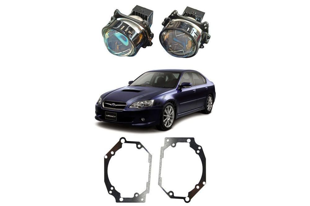 Комплект для замены штатных линз Subaru Legacy, Outback, B13 рестайлинг 2006-2009