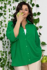 Рубашка Медея (зеленая) Б13428-13М LT Collection