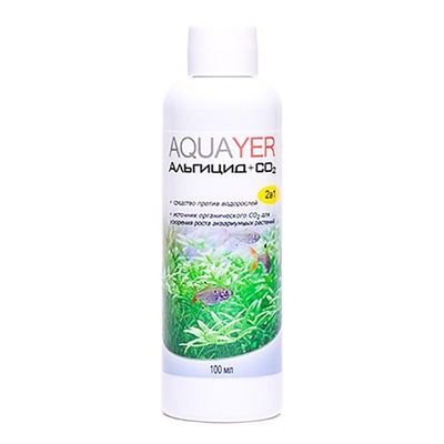 Aquayer Альгицид+СО2 - препарат против вородослей с CO2