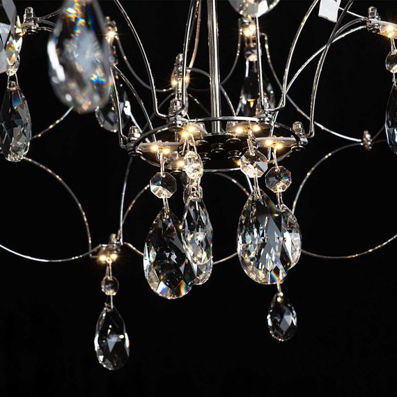 Подвесная светодиодная люстра Modelux Premium ML.7815.600P CH