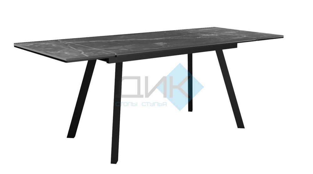 Стол DikLine SKA125 подстолье чёрное/опоры чёрные