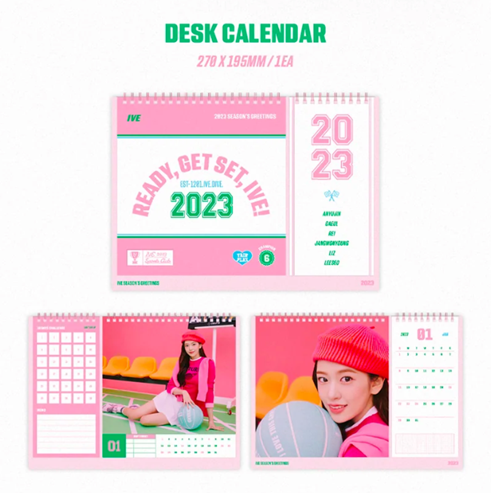 IVE - 2023 Season's Greetings READY, GET SET, IVE!