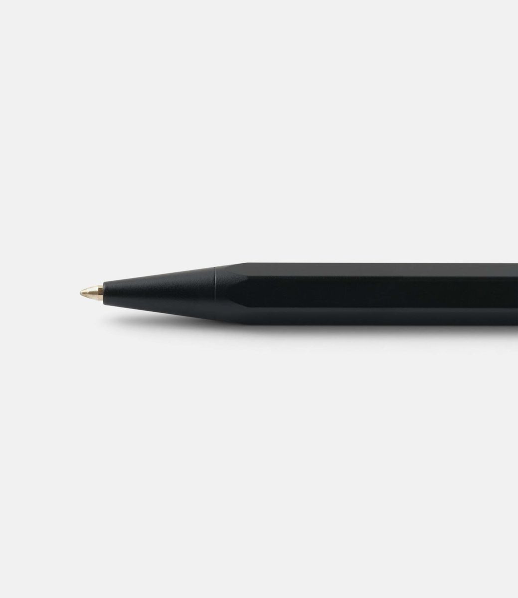 Ystudio Classic Revolve Portable Ballpoint Pen Black — портативная ручка