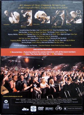 Status Quo / Just Doin' It! Live (Limited Edition)(DVD+CD)