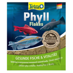 TETRA Phyll Flakes Корм растительный для всех видов рыб в хлопьях, 12 г
