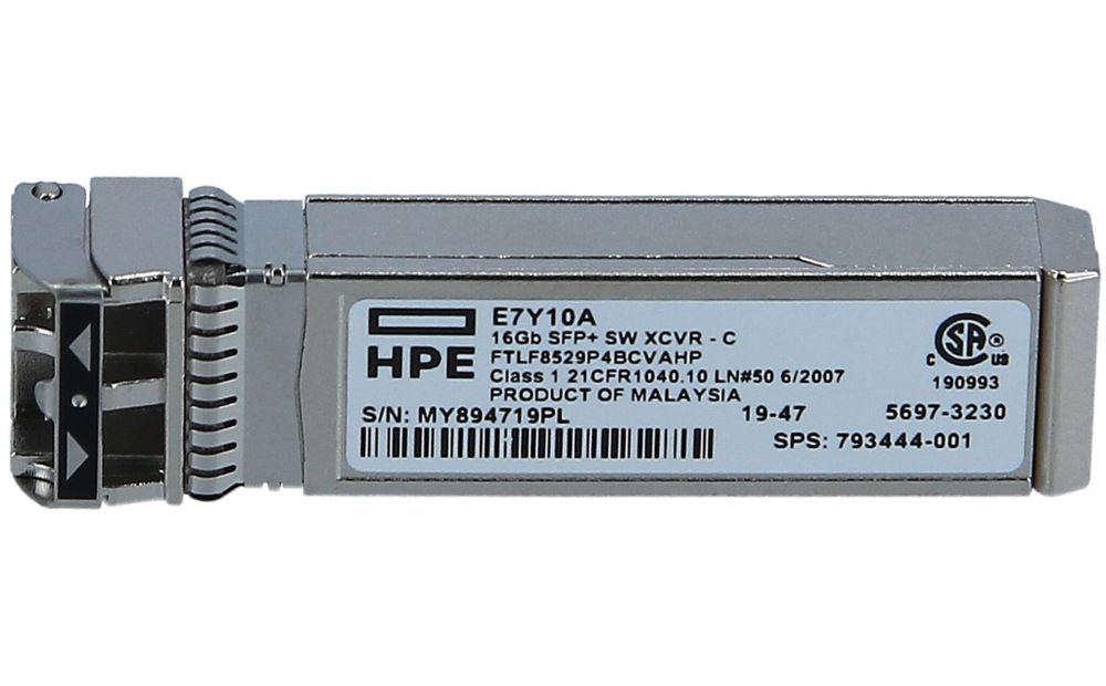 Трансивер HP 16Gb SFP+ SW 1-pack XCVR E7Y10A