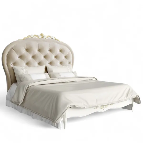 Кровать с мягким изголовьем 160*200