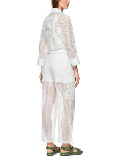 Marc Cain Брюки из сетчатой ткани с карманами