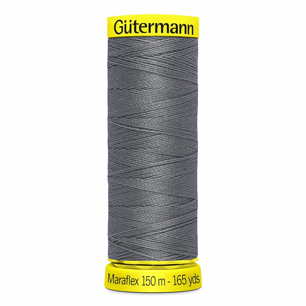 Нитки для трикотажа Gutermann Maraflex 120 (150 метров), 5 кат. | 496 серо-стальной