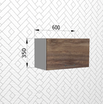 Лофт Дуб бурый ПГ 600