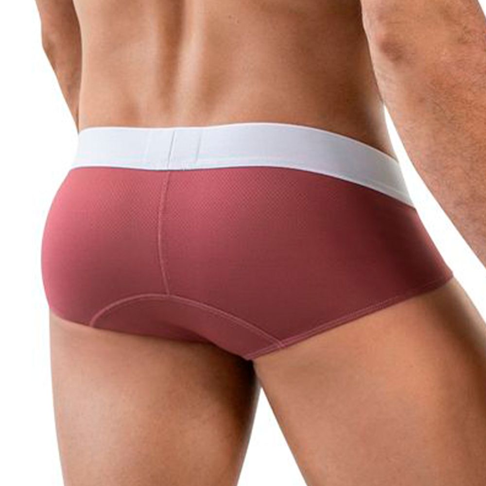 Мужские трусы брифы фиолетовые Clever Moda LECLER CLASSIC BRIEF 186319
