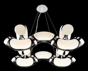 1074P/12D BLACK (1) Люстра