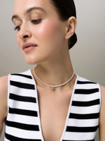 Чокер "Peace" из лунного камня Silver