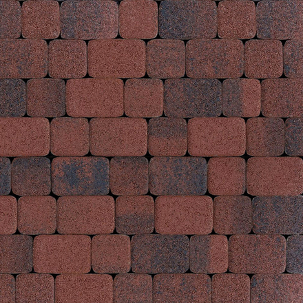 Тротуарная плитка КЛАССИКО - Листопад гранит Клинкер, комплект из 2 видов плит