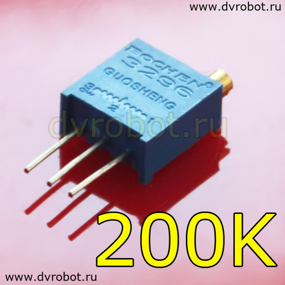 Резистор 3296W - 200К