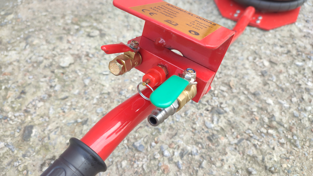 Пневматический домкрат 3 тонны