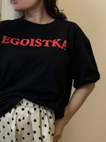 Футболка EGOISTKA черный