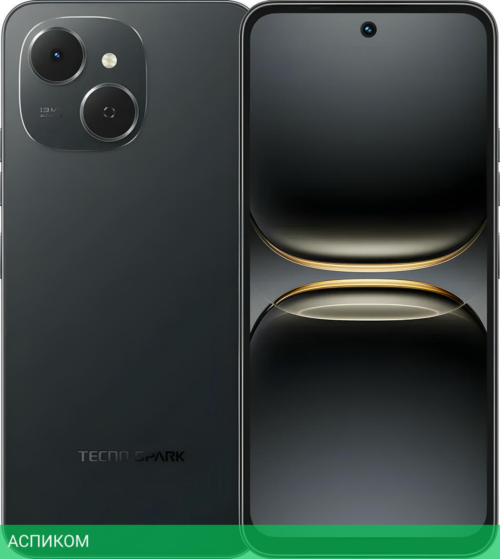 Смартфон Tecno Spark 40C 4GB/128GB Ink Black (KM4k)