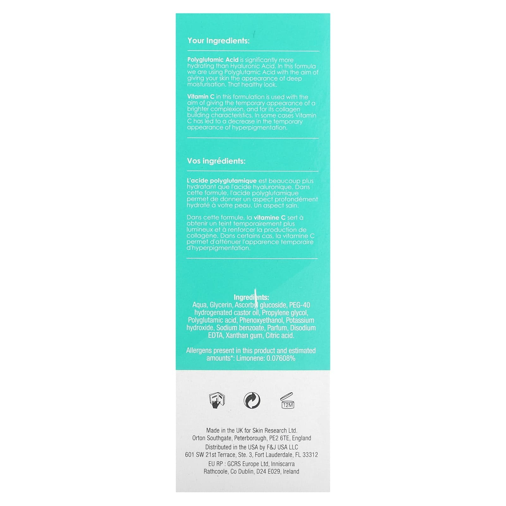 skinChemists, Youth Series, увлажняющая сыворотка, 30 мл (1,01 жидк. унц.)