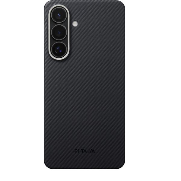 Чехол Pitaka Edge Case для Samsung S26, Черный | Twill
