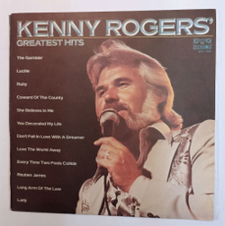 Винтажная виниловая пластинка Kenny Rogers Greatest Hits (Bulgaria 1983)