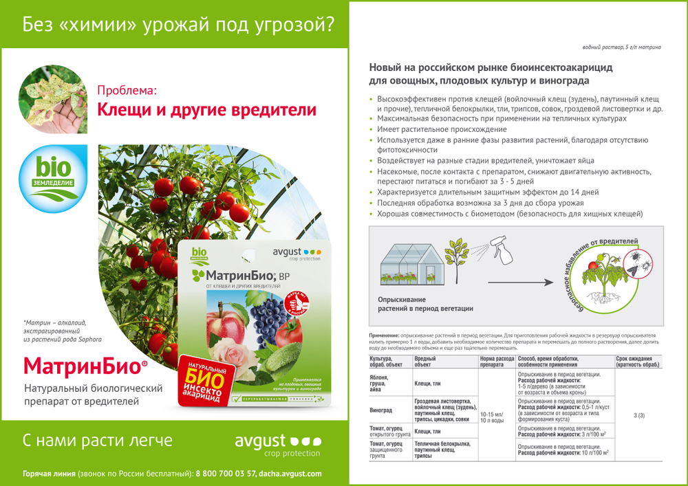 MaтринБиo, 45мл Август