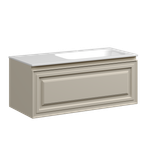 Тумба с раковиной Sancos Very 100 см VR100RCE правая, beige soft