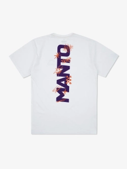 Футболка MANTO VERTICAL белая