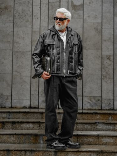 Черные джинсы Laine с защипами