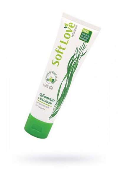 Гель-лубрикант Soft Love с альгином 100 г