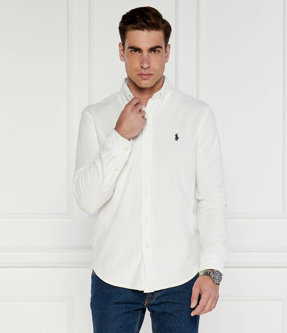 Рубашка TERRY POLO RALPH LAUREN - белый(710941531)