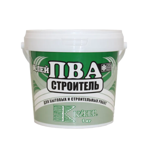 Клей универсальный ПВА Строитель КЛЕЕР 1кг по низкой цене