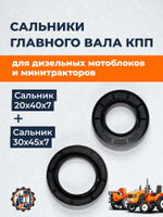 Сальник 20_40_7+Сальник 30_45_7