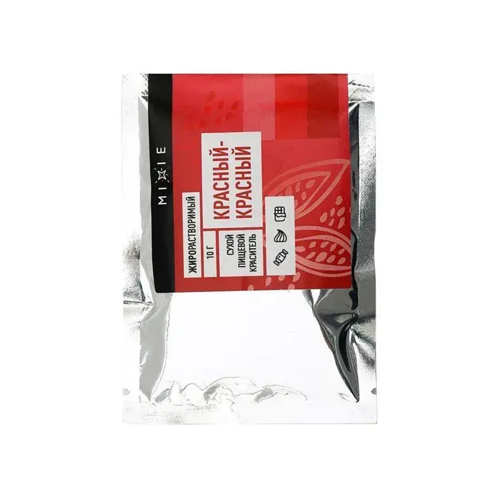 Краситель сухой жирорастворимый MIXIE красный-красный, 10 г
