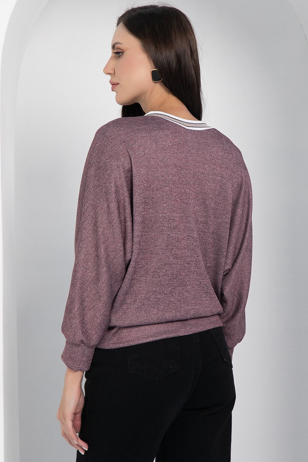 Джемпер Бери и беги (пыльная роза) Б12681-7 LT Collection