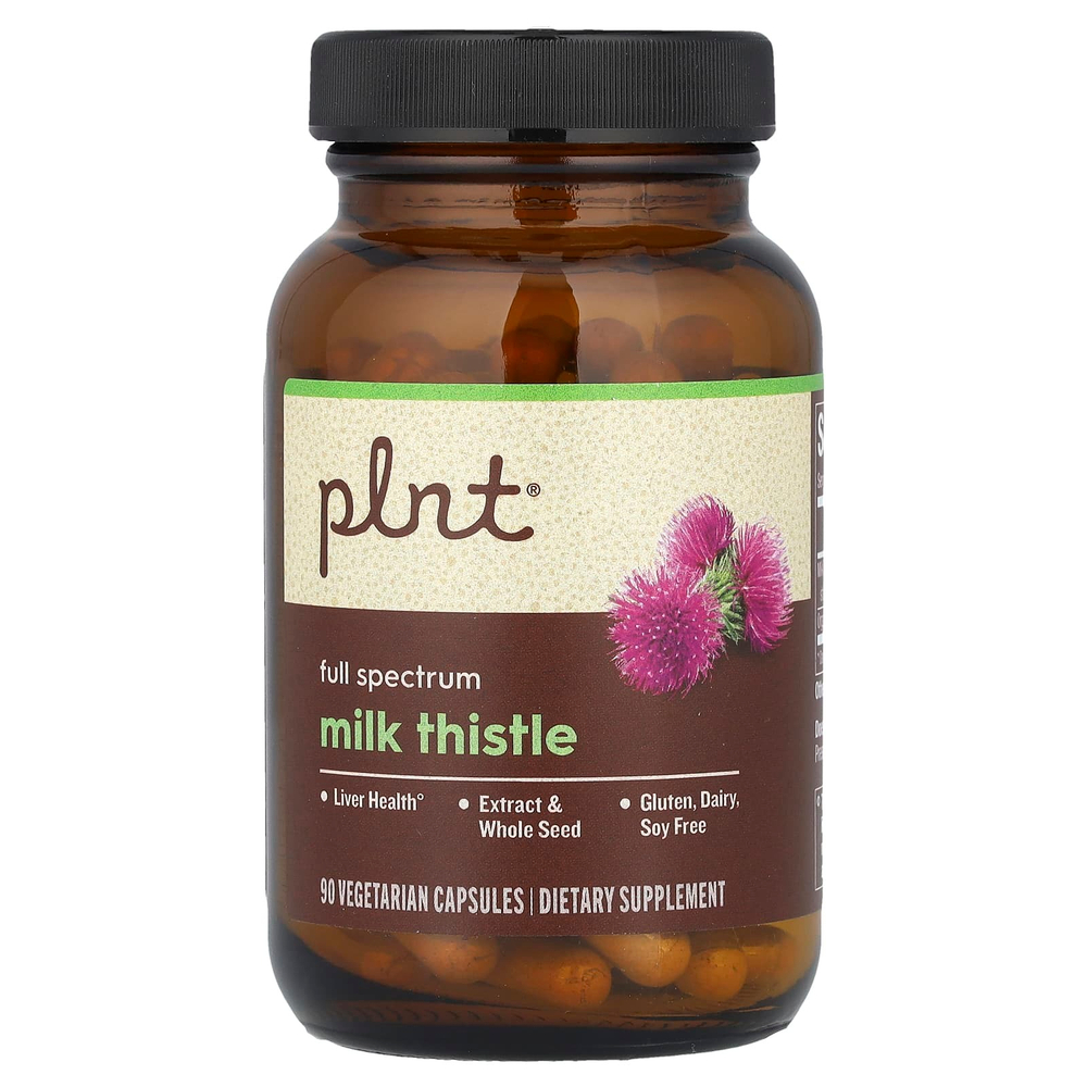 Plnt, Расторопша, 90 вегетарианских капсул
