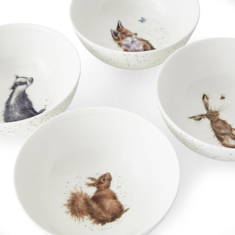 Набор из 4 пиал Wrendale Designs, 15,5 см