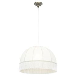 Citilux Базель CL407031 Подвесной светильник бронза с бежевым абажуром